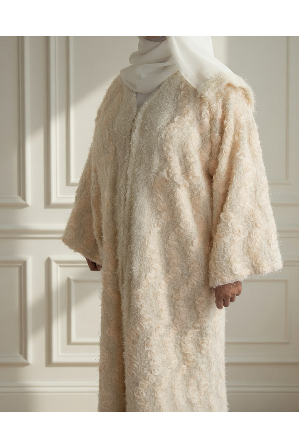 Blush Bloom Abaya