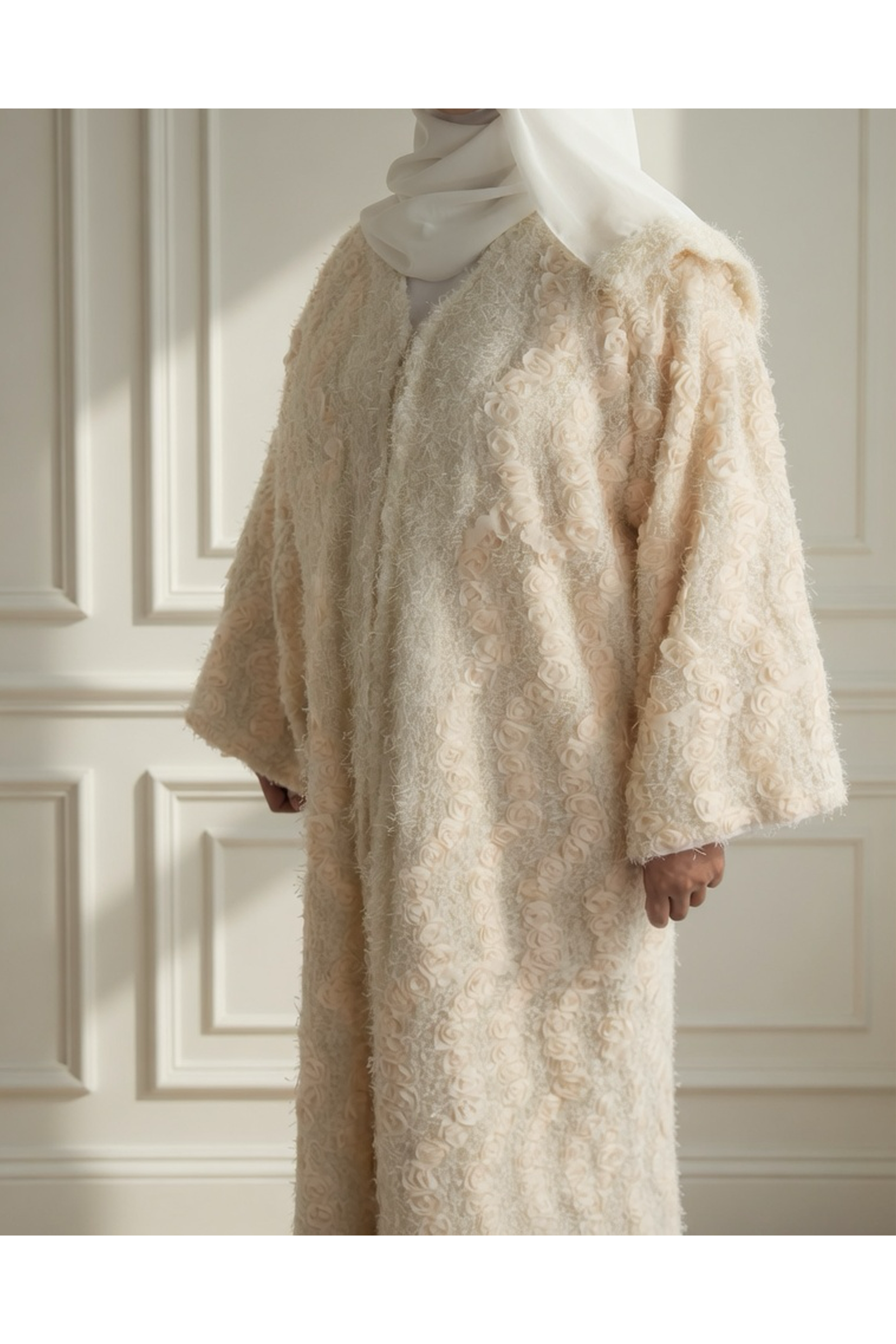 Blush Bloom Abaya