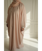 Soft Pearl Abaya