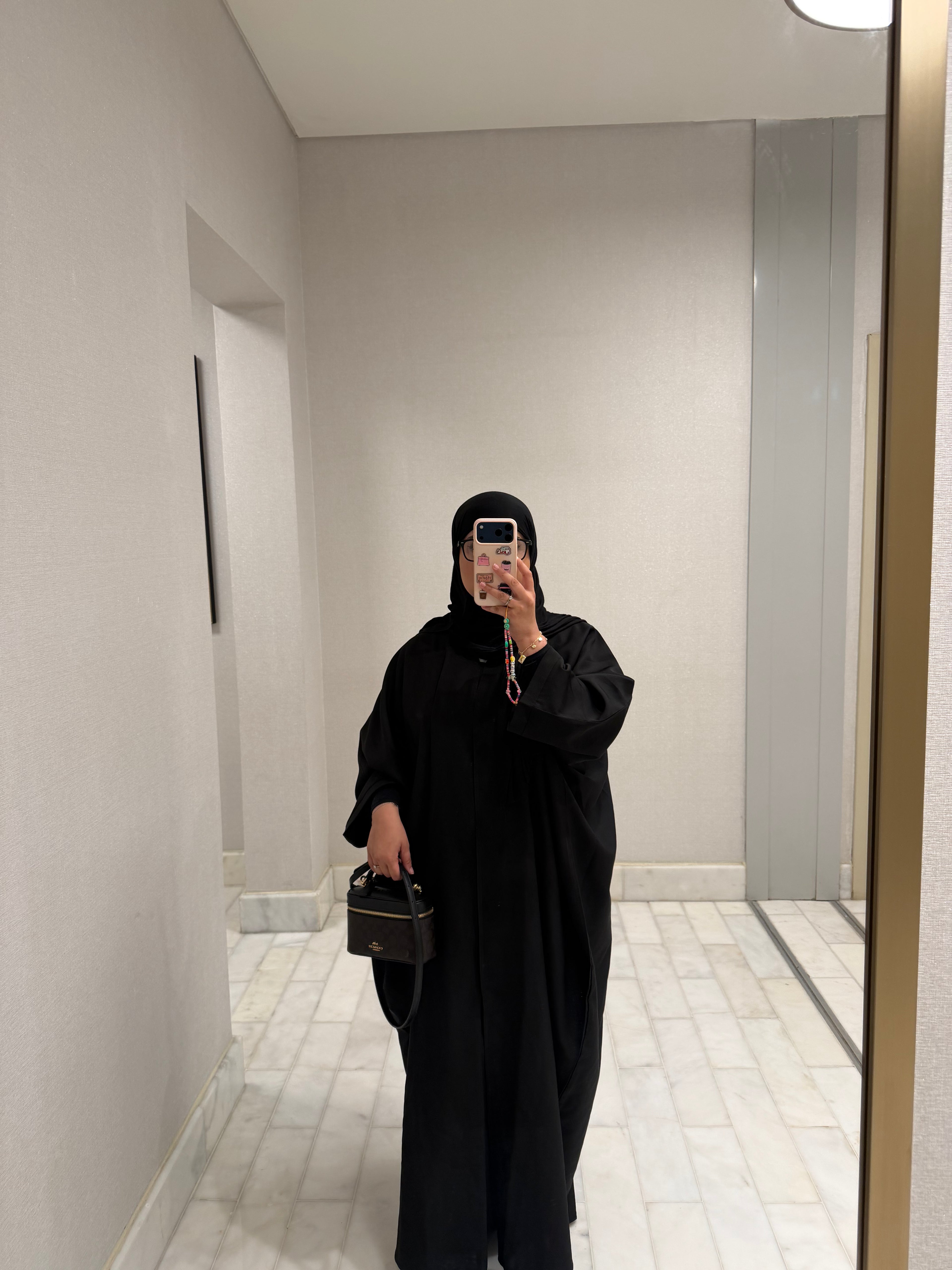 Classic Black Abaya