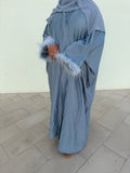 Soft Sky Abaya