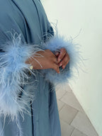 Soft Sky Abaya