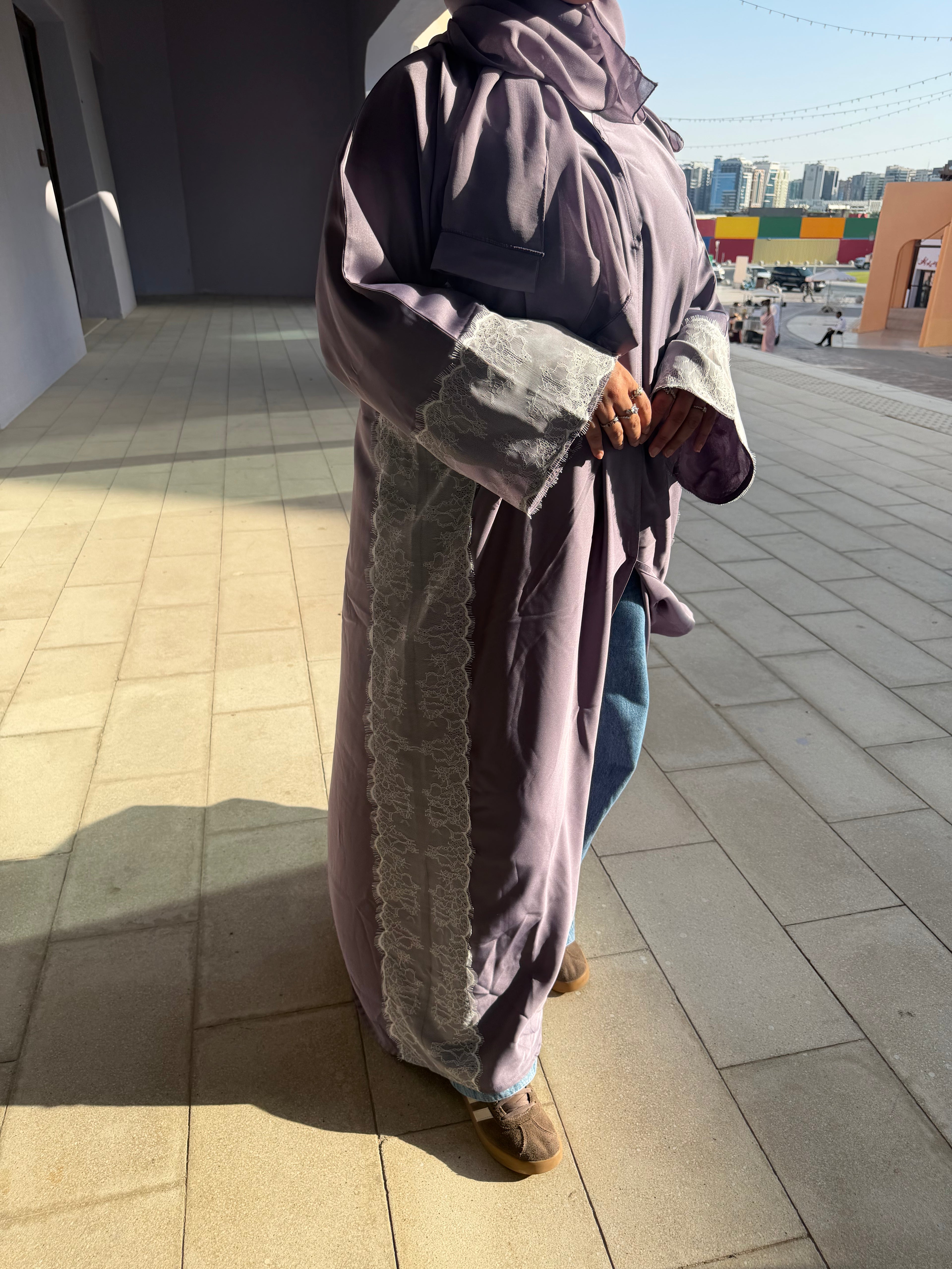 The Lavender Abaya