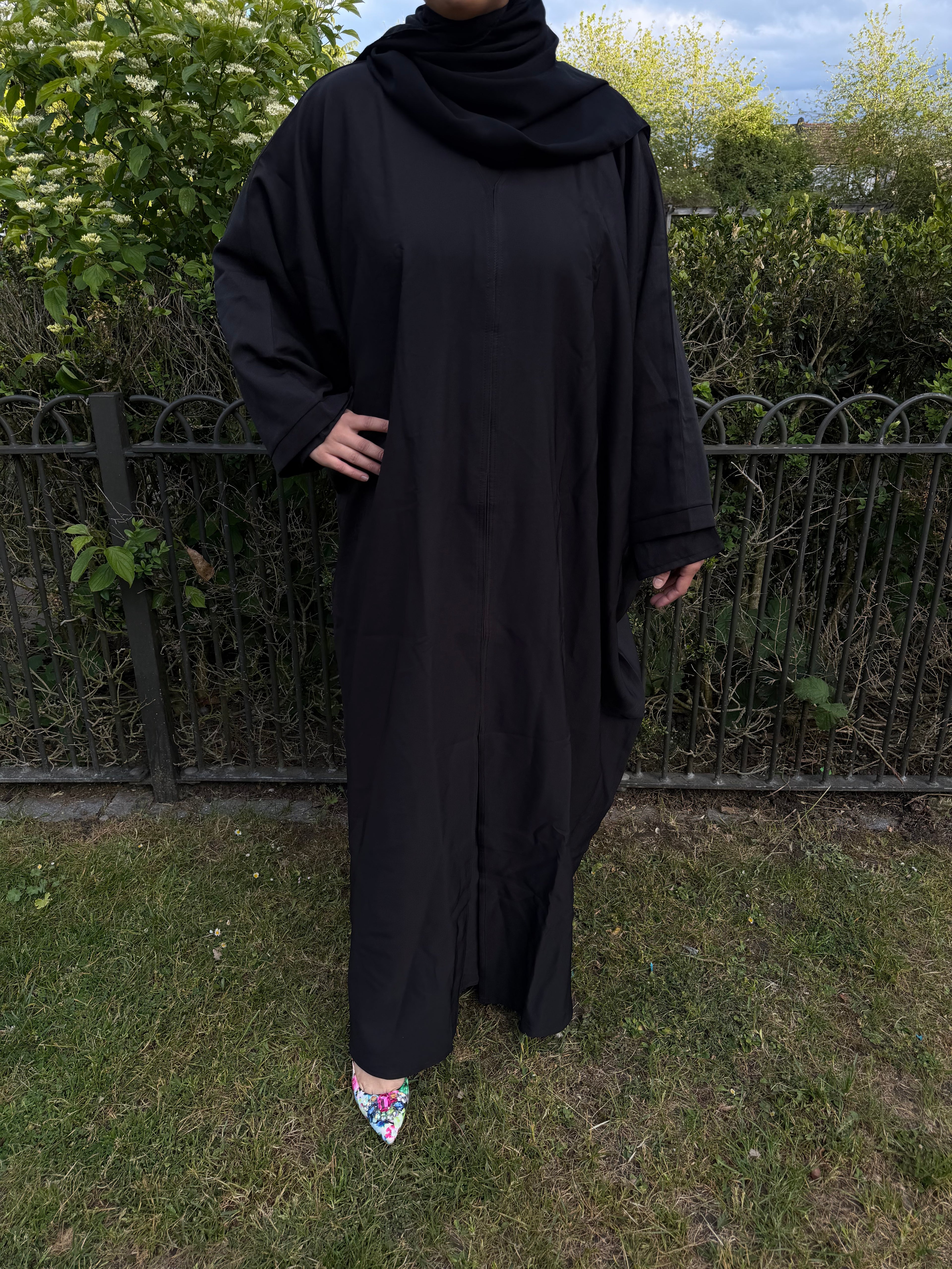 Classic Black Abaya