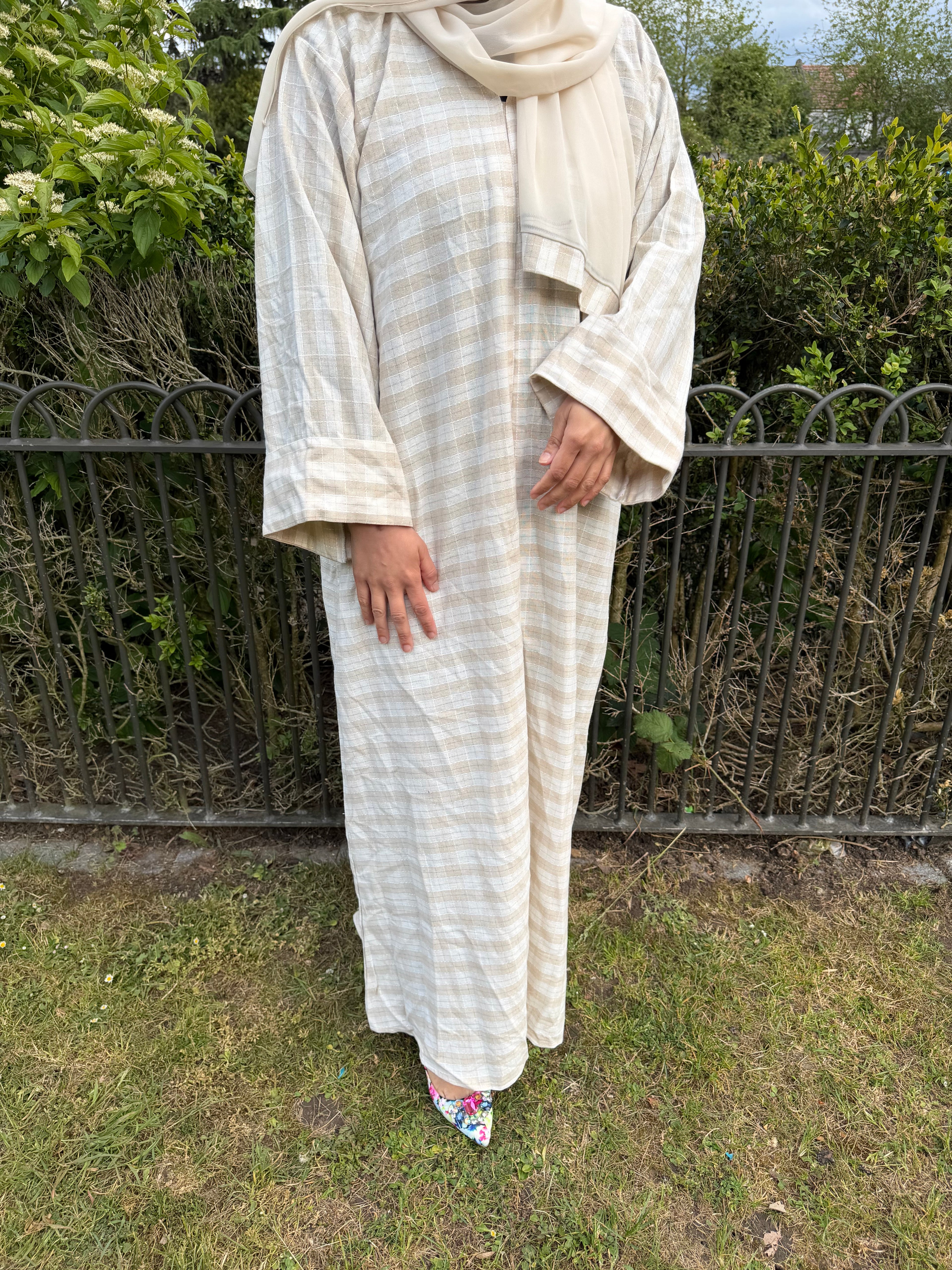 Soft Sand Abaya - clearance