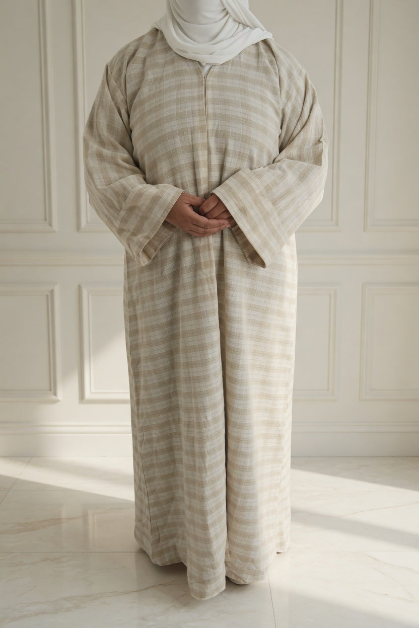Soft Sand Abaya - clearance